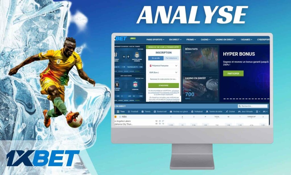 1xBet Mali Analyse de site pour les paris sportifs