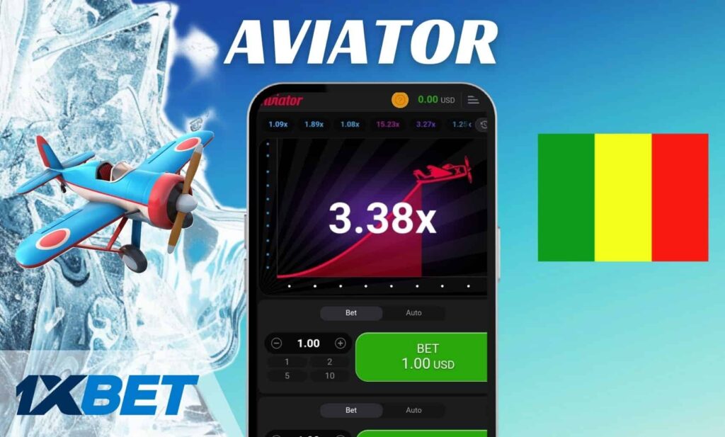 1xBet Mali casino Application Aviator revue