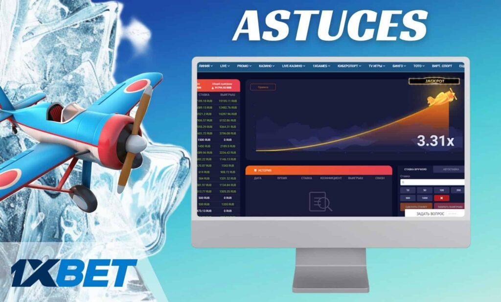 1xBet Mali site casino Astuces du jeu Aviator