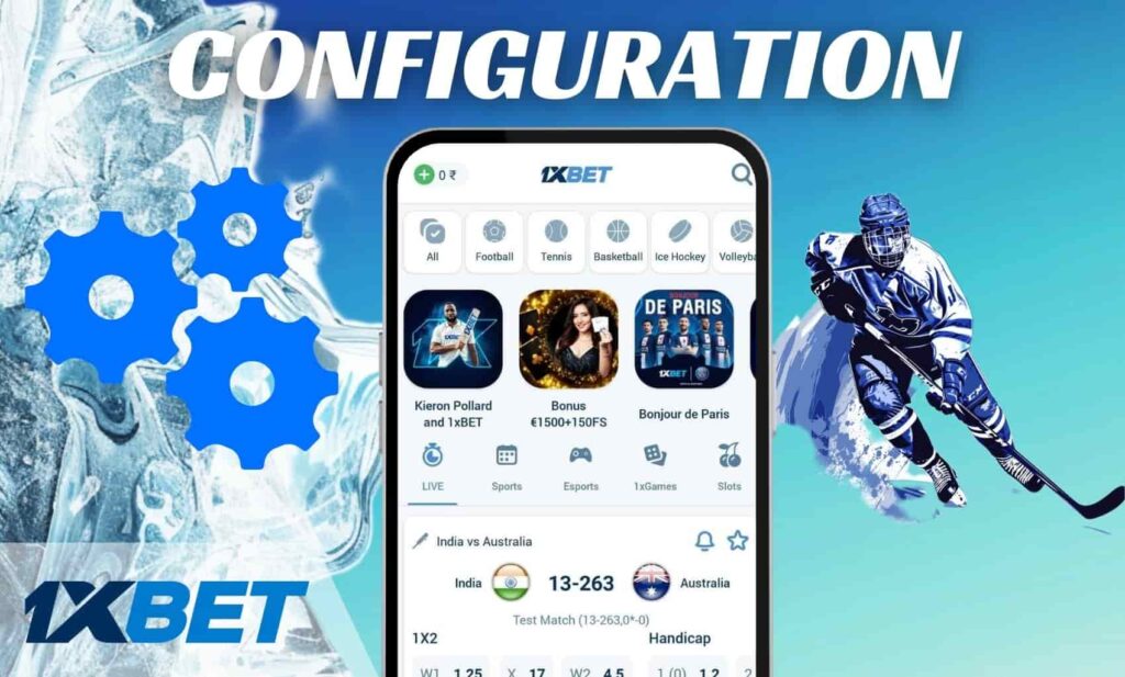 1xBet Mali application Configuration requise