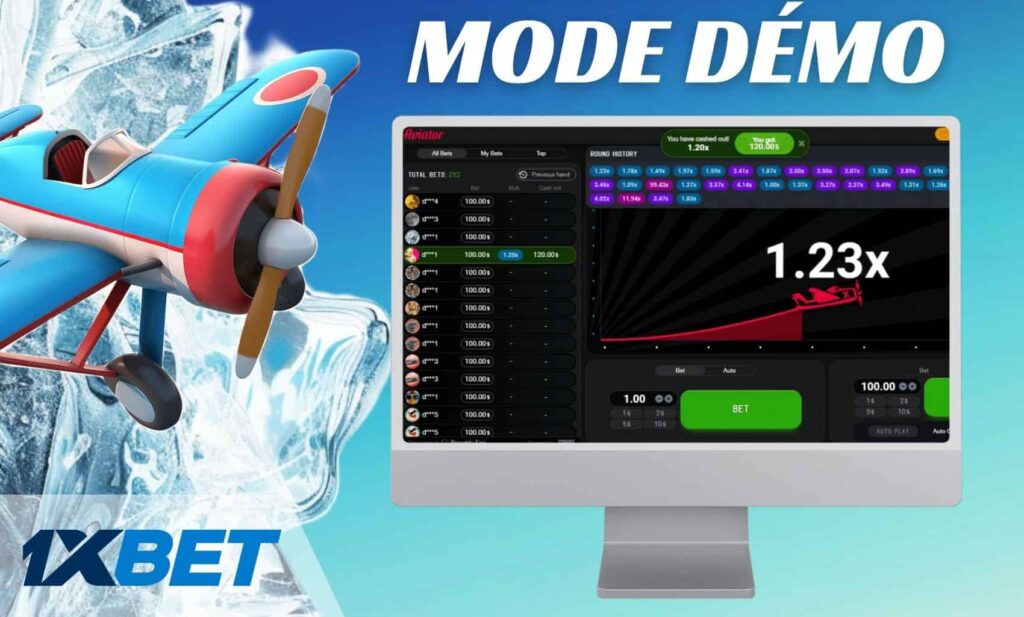 1xBet Mali casino Mode Démo sur Aviator