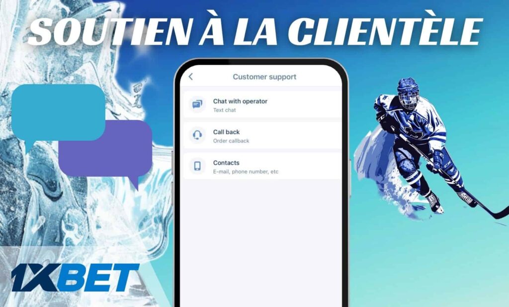 1xBet Mali application Soutien à la clientèle